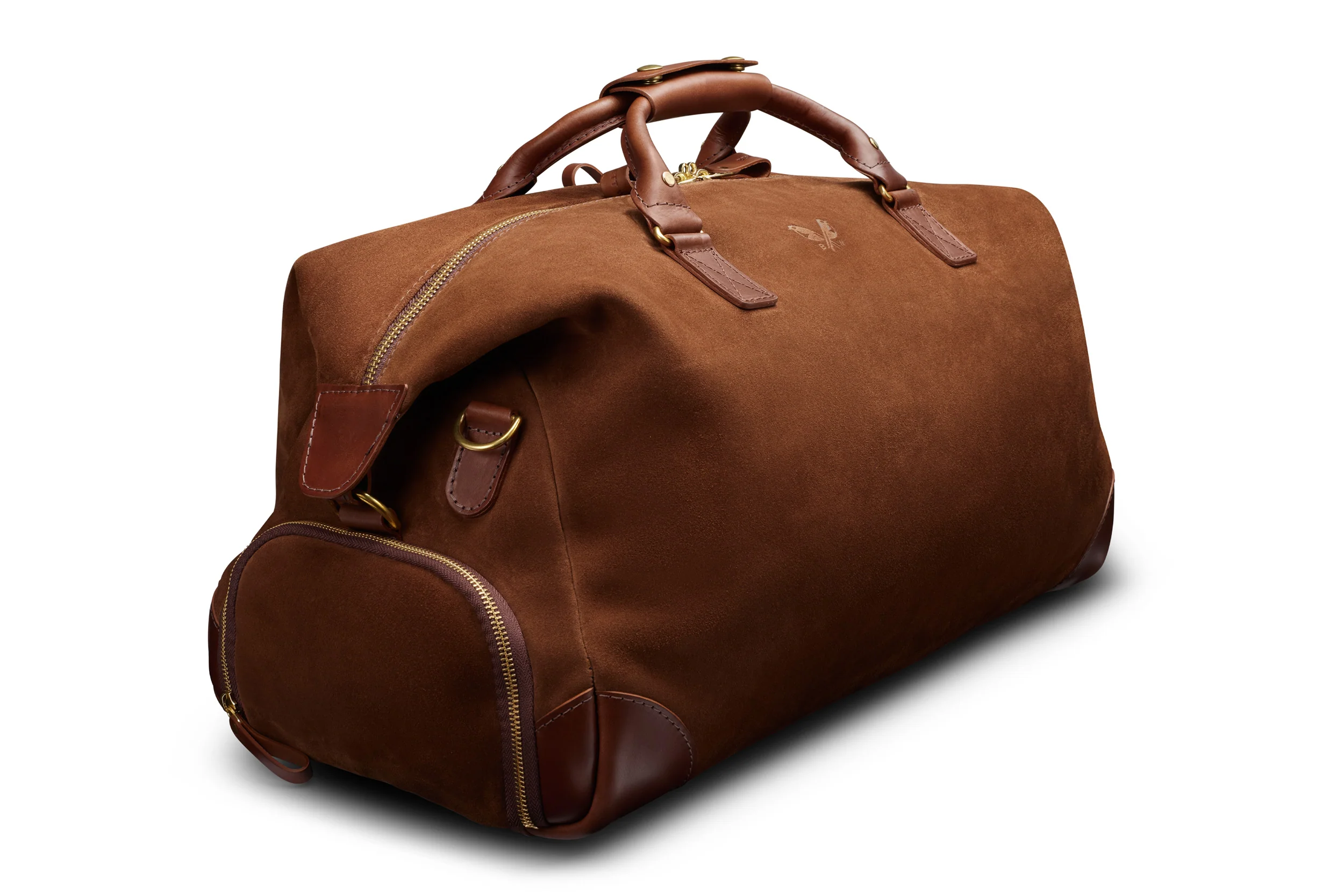 Suede Weekender - Tobacco Brown - Image 3