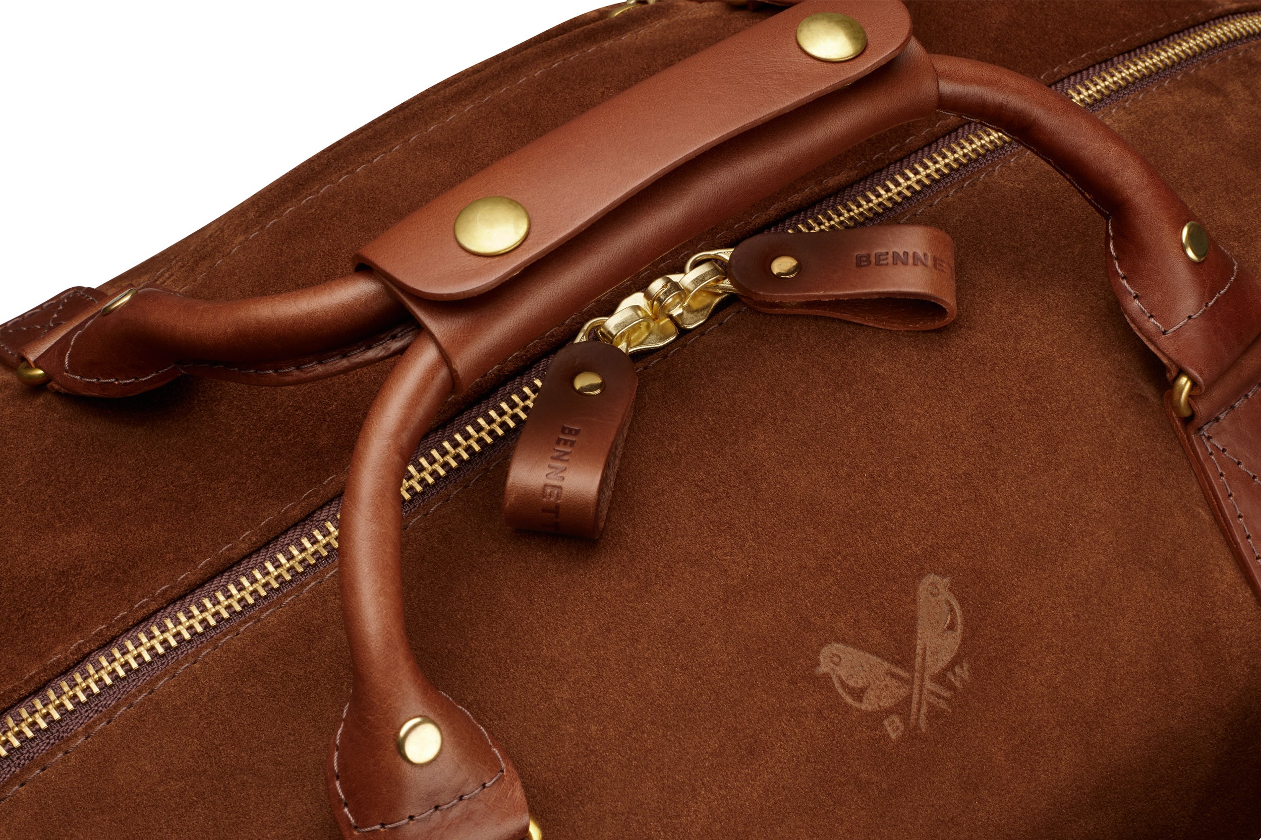 Suede Weekender - Tobacco Brown - Image 6