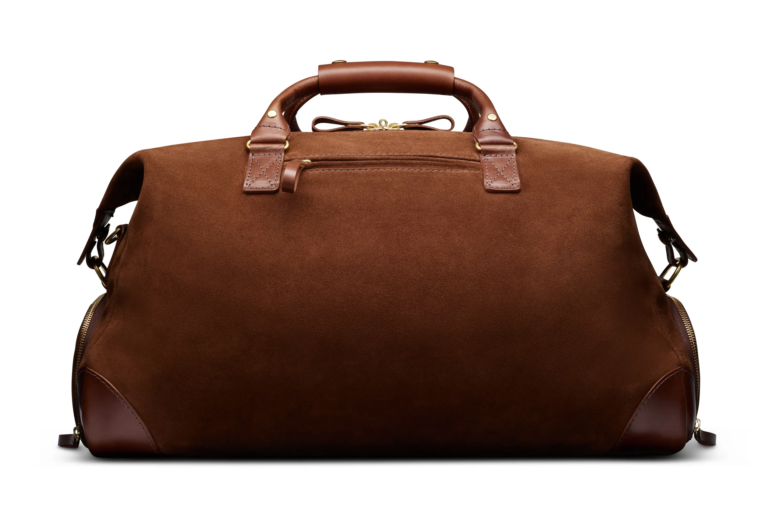 Suede Weekender - Tobacco Brown - Image 9
