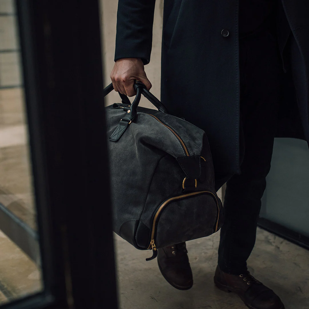 Suede Weekender - Storm Grey - Image 15