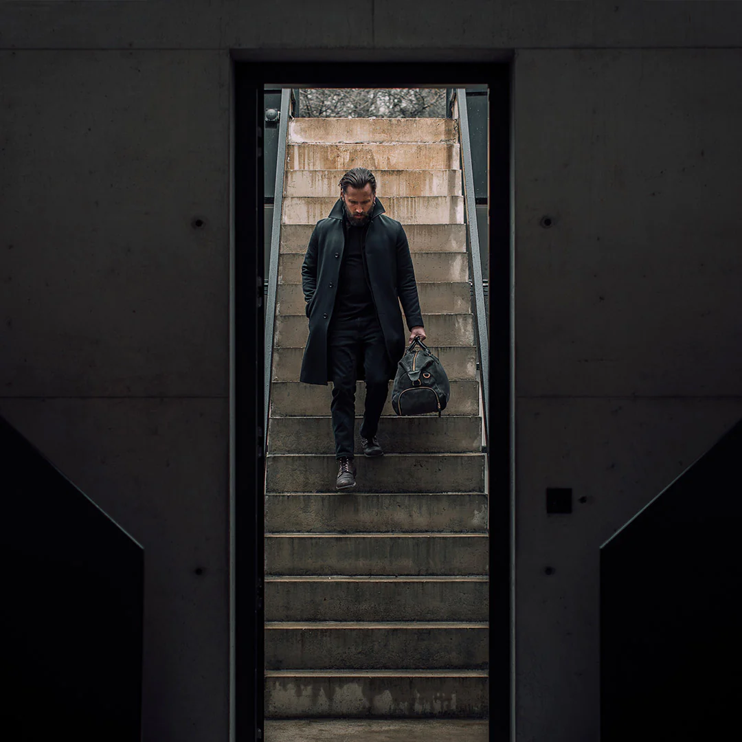 Suede Weekender - Storm Grey - Image 16