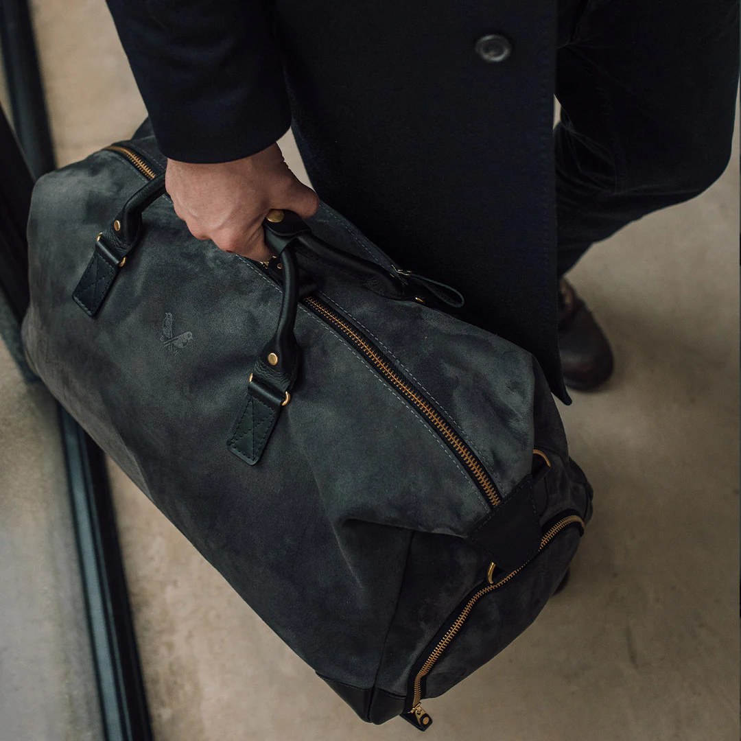 Suede Weekender - Storm Grey - Image 17