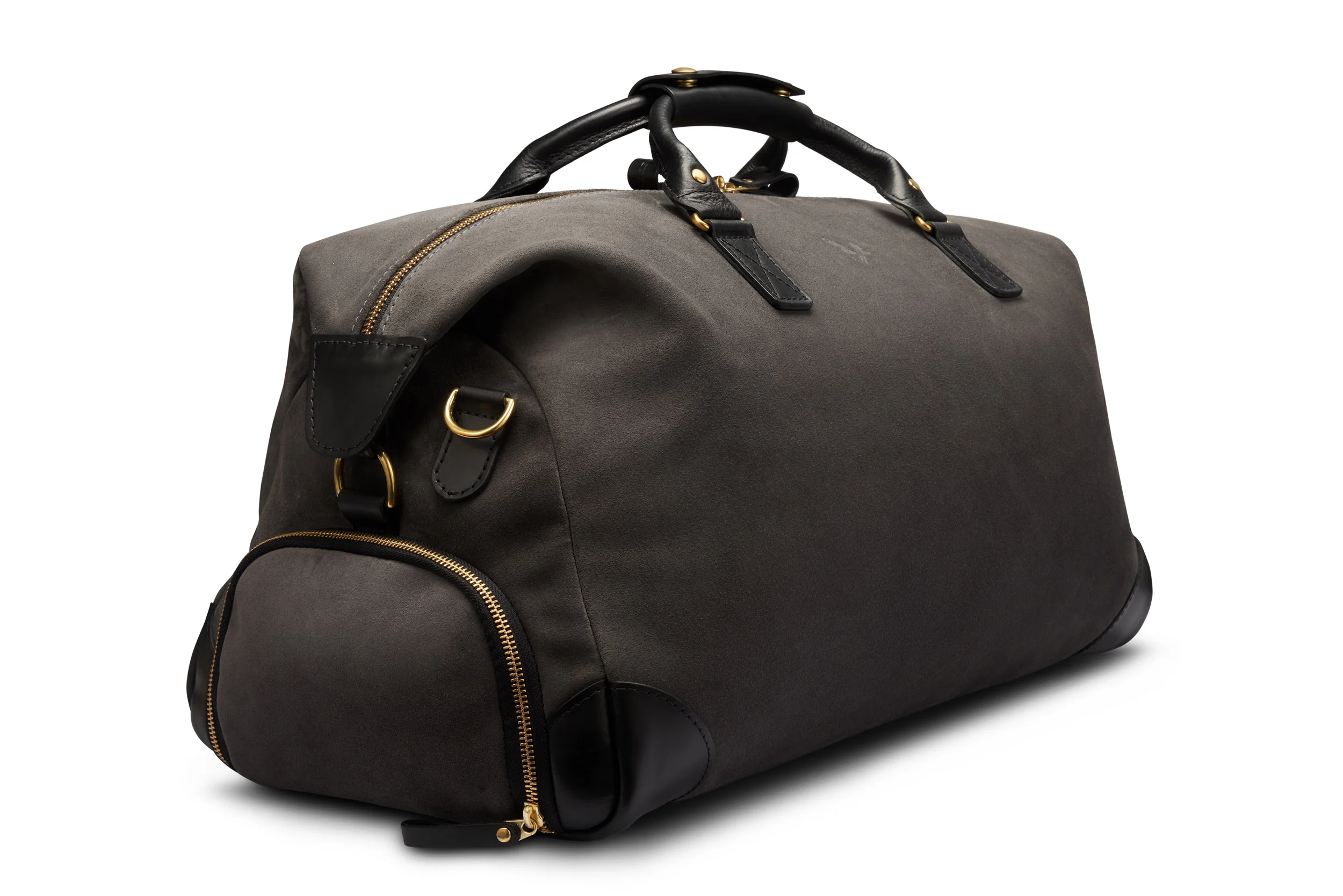 Suede Weekender - Storm Grey - Image 3