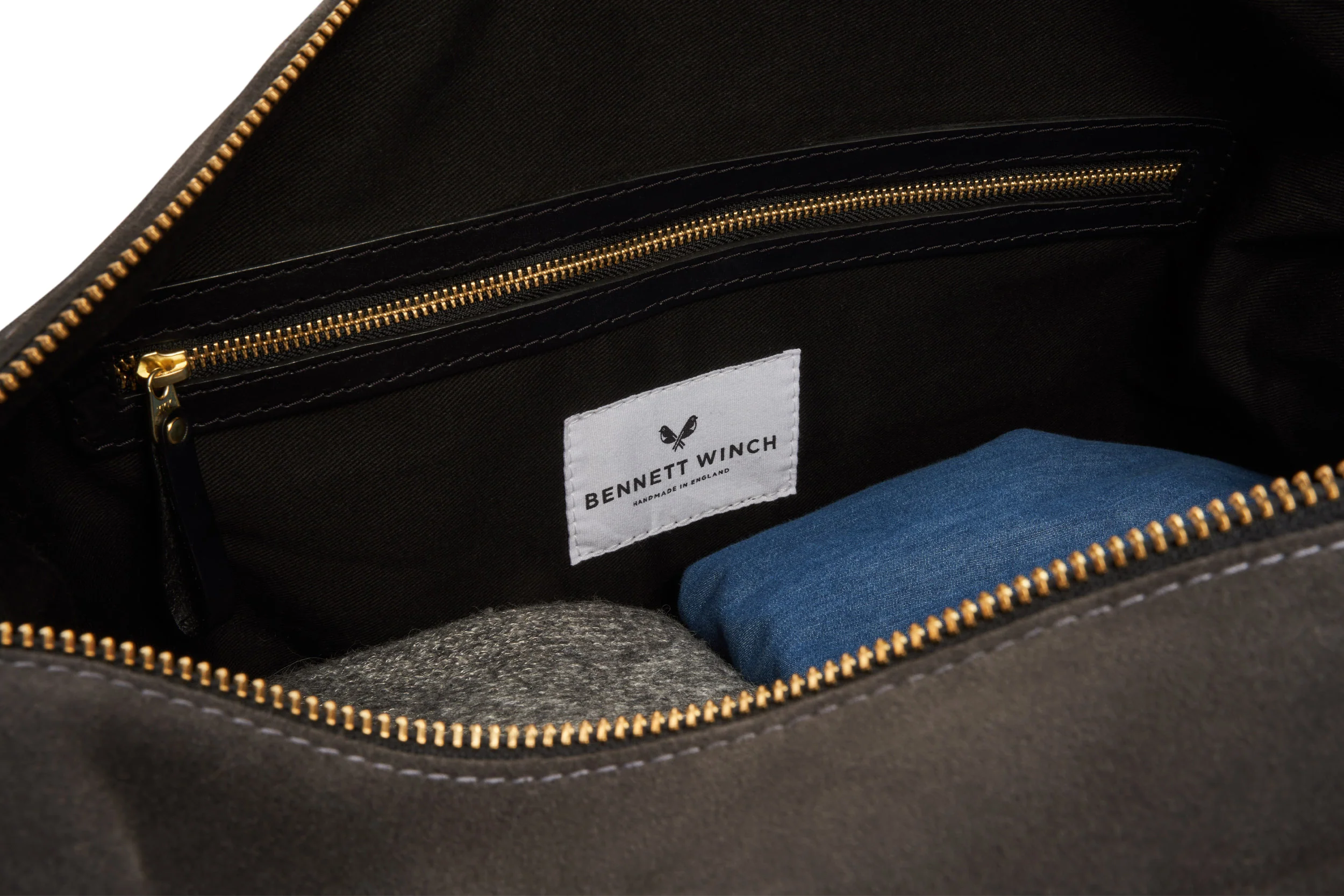 Suede Weekender - Storm Grey - Image 5