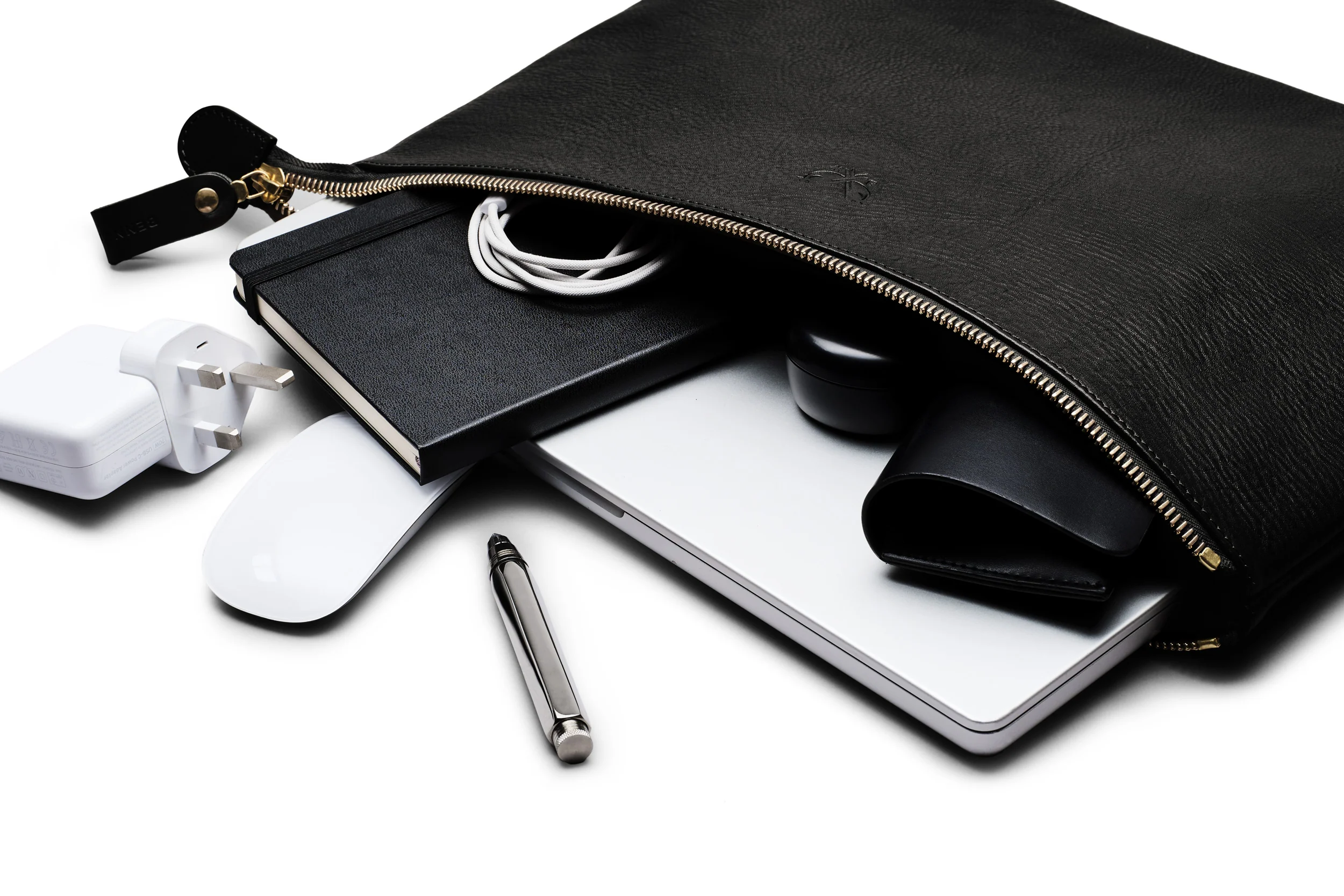 Flight Folio XL - Black Leather - Image 3